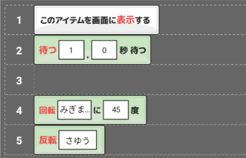 あいだがあいてると動かないよ