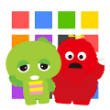 What color? letters? [U-Kids] Android App by UNI-TY INC.